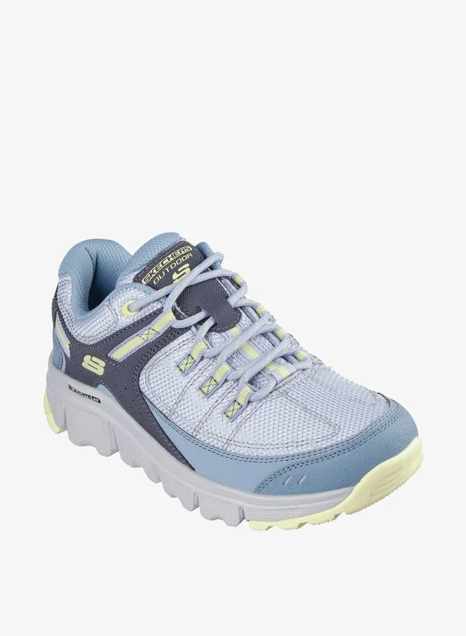 SKECHERS Women's Panelled Shoes with Lace-Up Closure - SUMMITS AT ARTISTS BLUFF