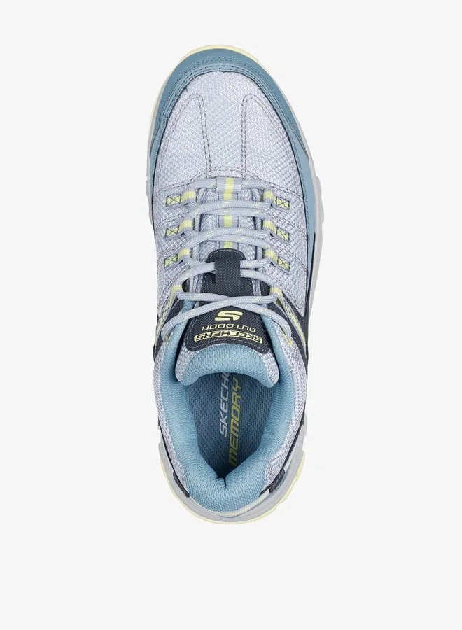 SKECHERS Women's Panelled Shoes with Lace-Up Closure - SUMMITS AT ARTISTS BLUFF