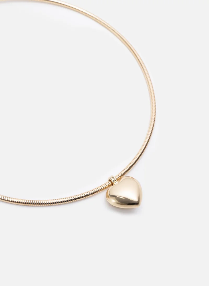 Lichi  Round chain with heart pendant for Women | Best Price UAE