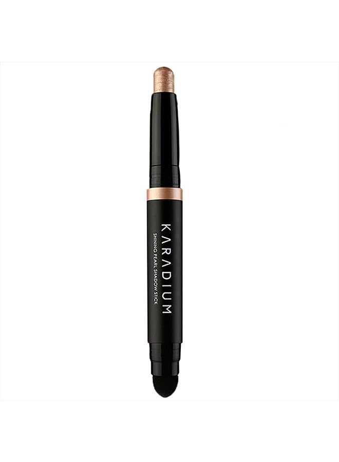KARADIUM Shining Pearl Smudging Eye Shadow Stick, 1.4 g, #5 Honey Beige - Image 1