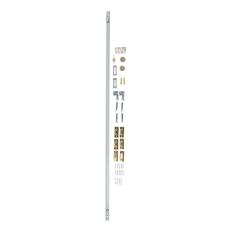 National Hardware N343-731 Complete Double Folding Door Hardware Set, 60-Inch, White, For Indoor Use, Boxed - Image 3