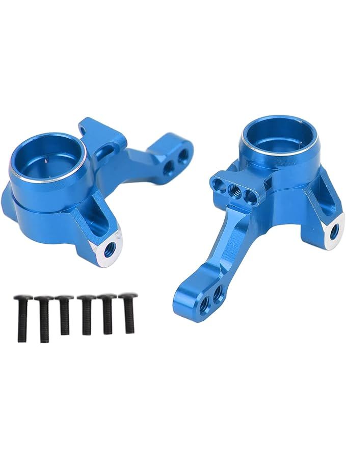 Aluminum Alloy Steering Cup Knuckle Arm Blue Upgrade for 1 10 RC Car - Image 1