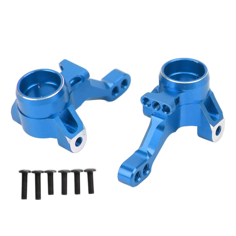 Aluminum Alloy Steering Cup Knuckle Arm Blue Upgrade for 1 10 RC Car - Image 2