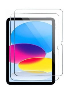 [2 PACK] IPad 10 Screen protector for IPad 10.9 inch 2022 10th Generation Edge to Edge Full Screen Coverage Anti Scratch Tempered Glass IPad 10th generation Clear