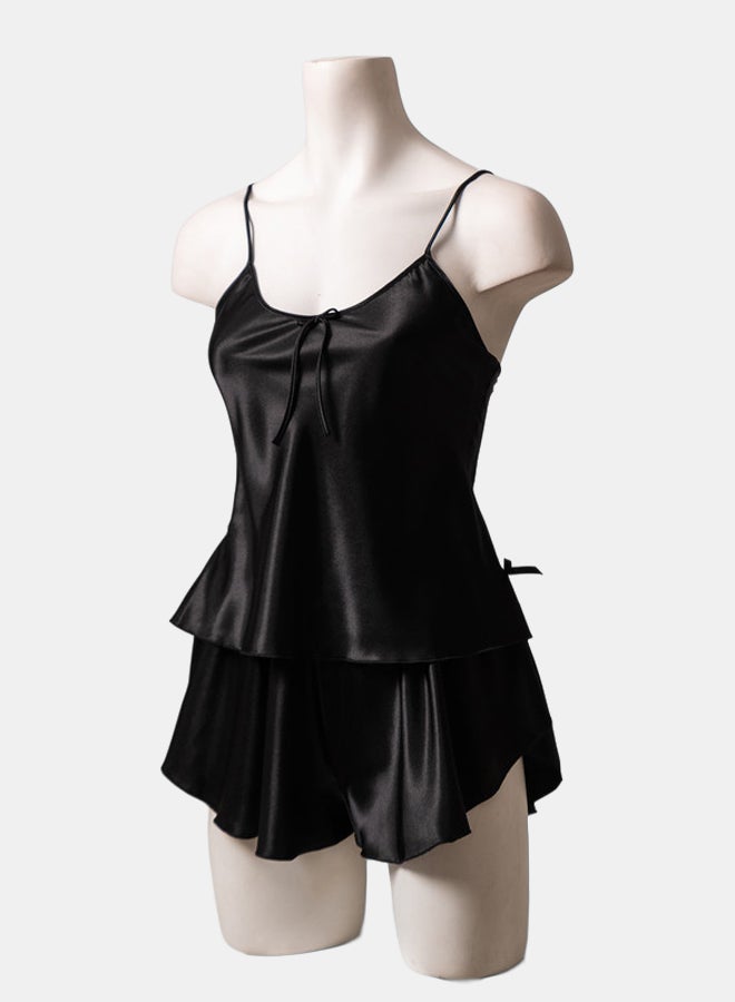1363 PYJAMA SATIN SHORT