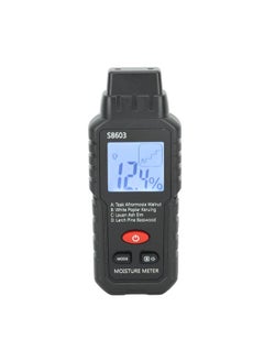 Thoraya Digital Wood Moisture Meter ABS Wood Humidity Tester Light Weight Timber Damp Detector for Home Garden Yard  - Image 1