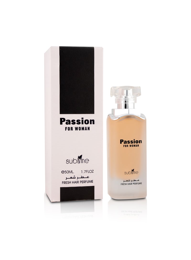 Sublime Passion Hair Mist for Women - 50ml | Fruity, Floral, and Sensual Fragrance - Image 1