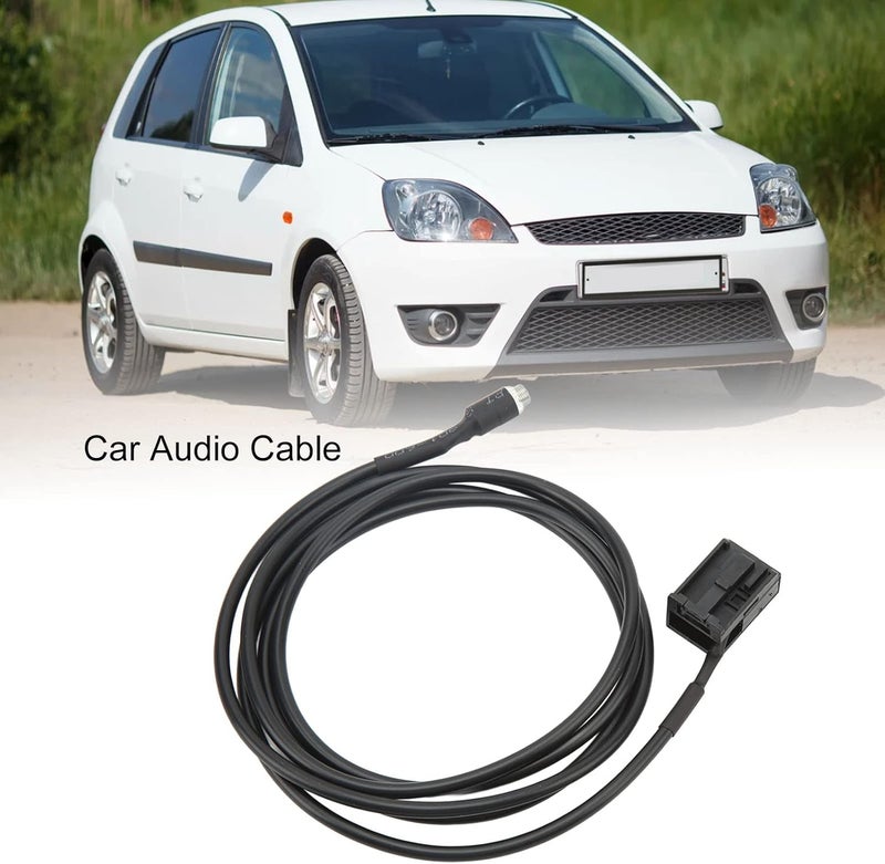Aux in Audio Cable 2 Pcs Kit, 6000CD Auxiliary Input Cable with Removal Tools for Vehicles - Durable ABS Material, Easy Plug and Play, Compatible with Multiple Models - Image 5