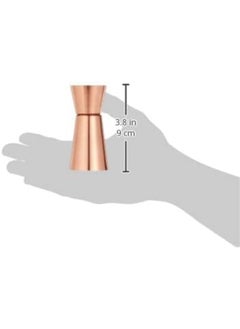 KEDGE Kedge Stainless Steel Copper Finish Peg Measure, 30/60 Ml Capacity, Chrome  - Image 4