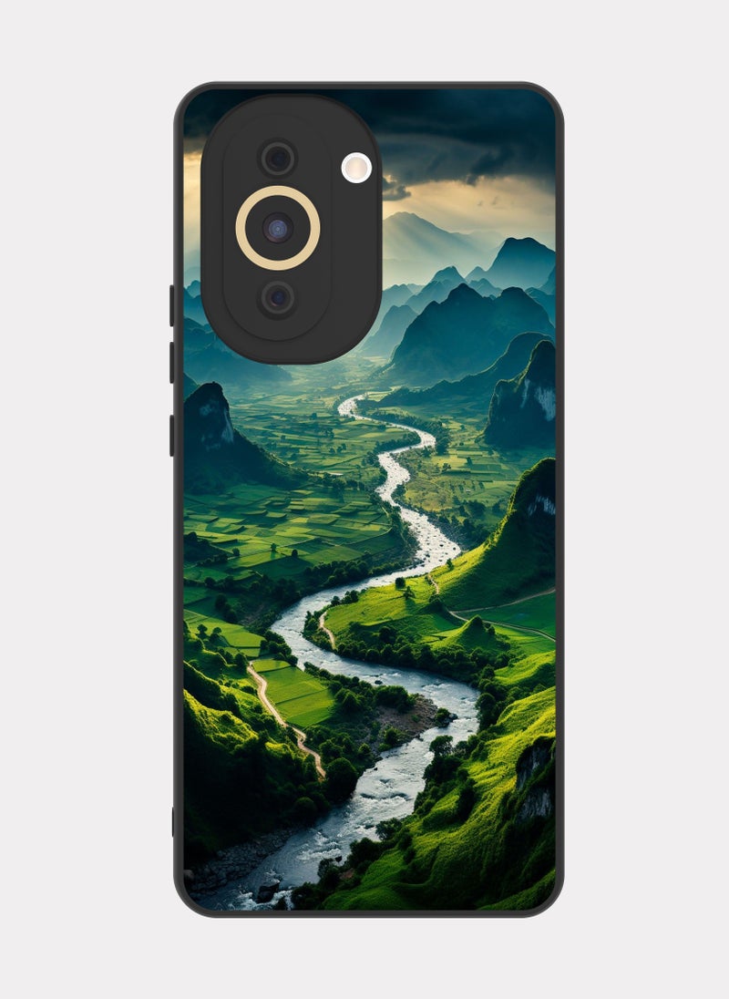 PXLAAT Huawei Nova 10 Pro case cover River Between Mountains - Image 1