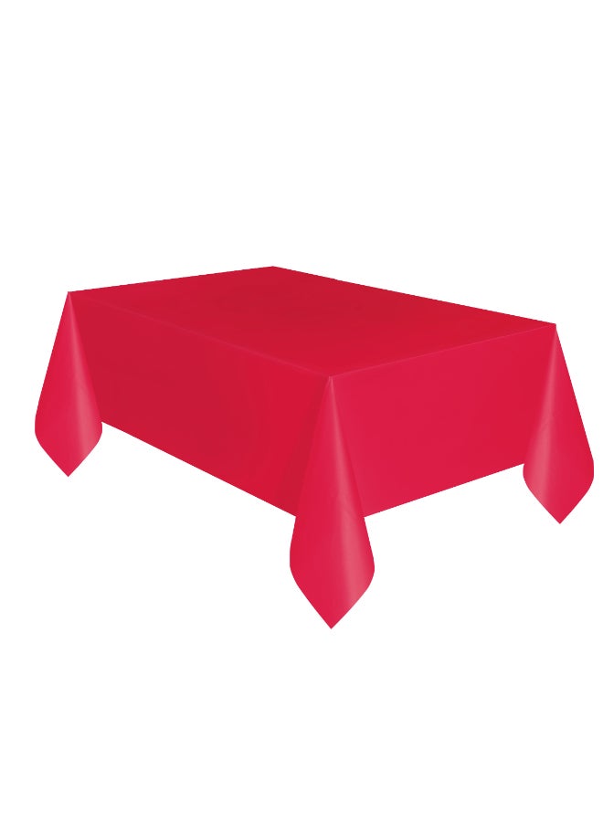 Unique Red Basic Table Cover - Image 1