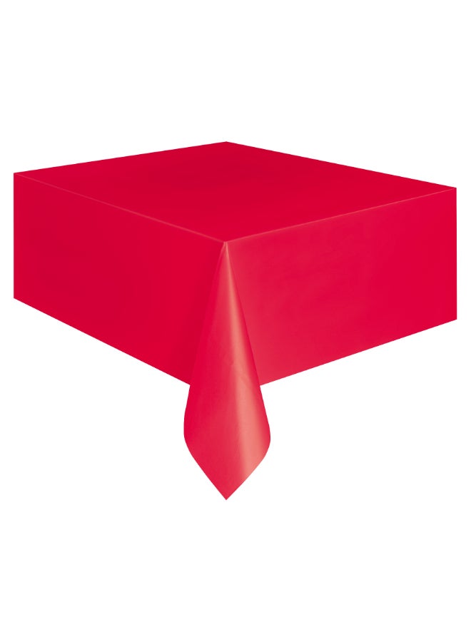 Unique Red Basic Table Cover - Image 2