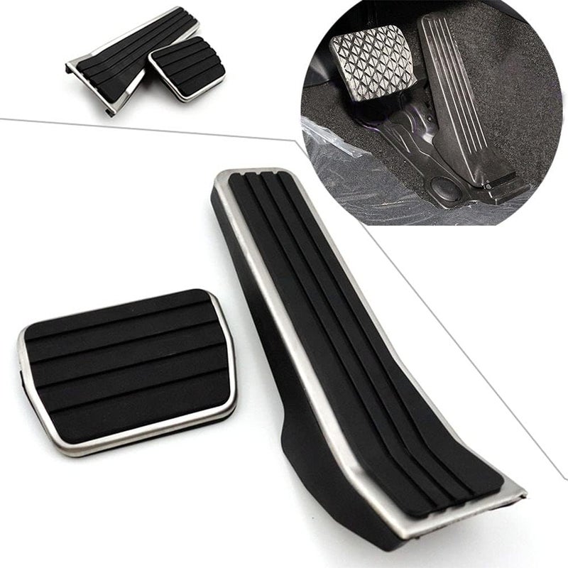 Wivplex Car Foot Pedal Rubber Cover Set - Image 3