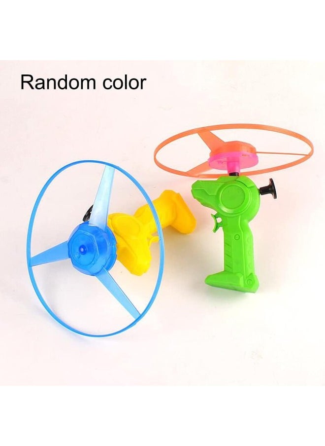 silvercnc Flying Saucer Toys Colorful Spinning Disc Toy Party Favors Outdoor Aged 6 Years Old u0026 Up  - Image 3