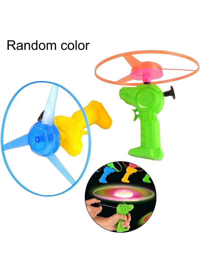 silvercnc Flying Saucer Toys Colorful Spinning Disc Toy Party Favors Outdoor Aged 6 Years Old u0026 Up  - Image 4