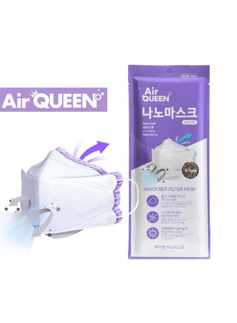 اير كوين قناع الوجه بتقنية النانو فايبر بثلاث طبقات من ايركوين - Image 1