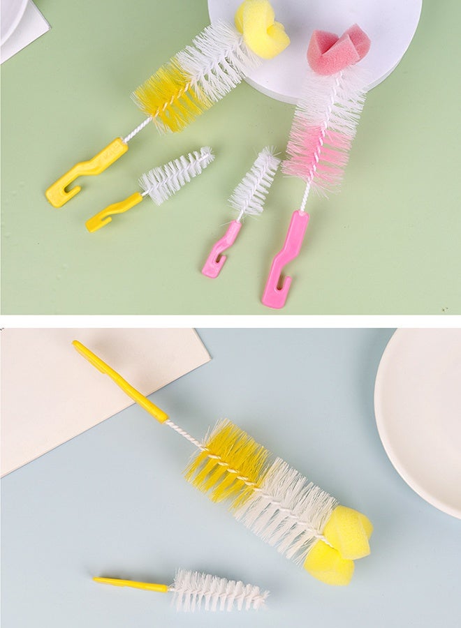 4 PACK Sponge Bottle Brush , Nipple Brush Insulated Water Cup Brush - Image 4