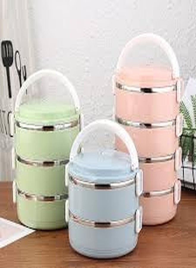 Gcrox Vega 3 Insulated Food Container with Attractive Spoon - Airtight Leak-Proof Lunch Box for Office, School, Picnic - Image 2