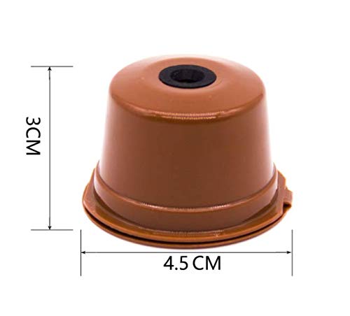 LIGICKY Set of 3 Refillable Coffee Capsules Cup Filter for Caffitaly Coffee Machine Supplies with Spoon and Cleaning Brush. - Image 3