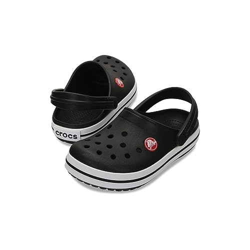 Crocs Unisex-Child Crocband Clogs (Little Kid/Big Kid), Black, 3 Little Kid - Image 5