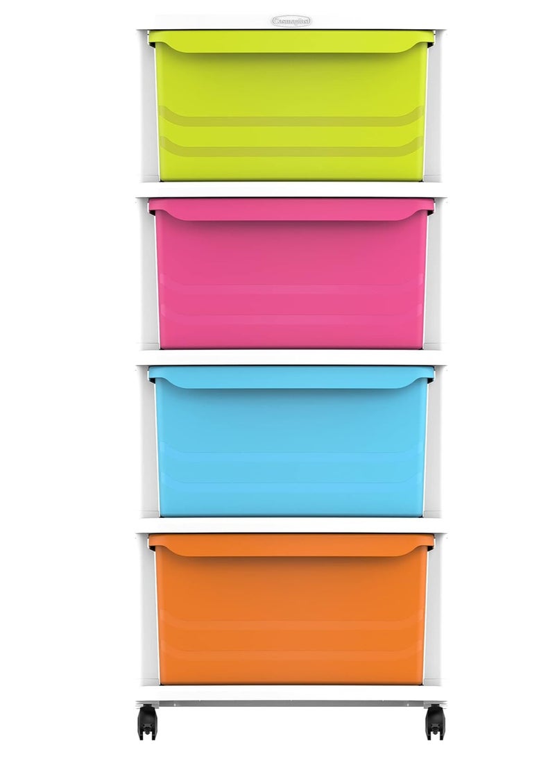 Shannon 4-Drawer Chest of 4 Multiple Colors