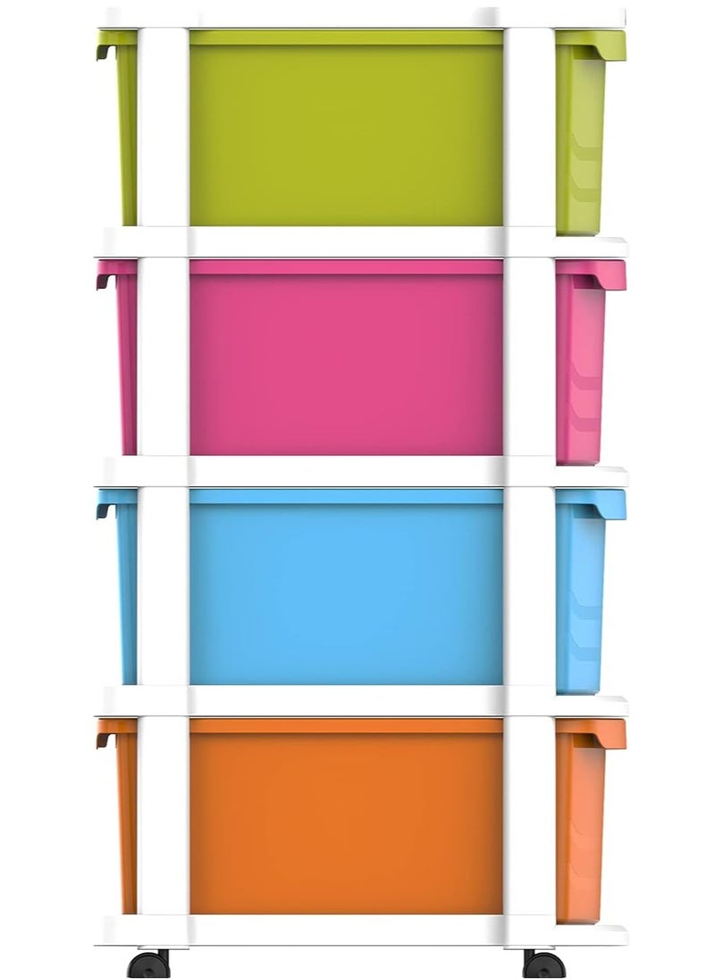 Shannon 4-Drawer Chest of 4 Multiple Colors