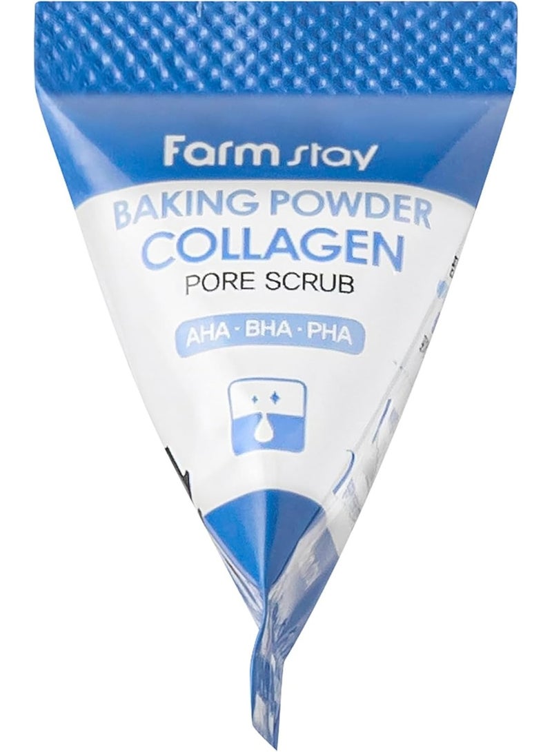 Farm Stay FARMSTAY Baking Powder Collagen Pore Scrub, 25 Pcs (0.24 oz) - Image 2