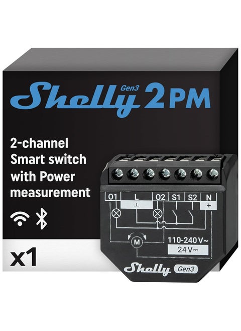 Shelly 2PM Gen3
