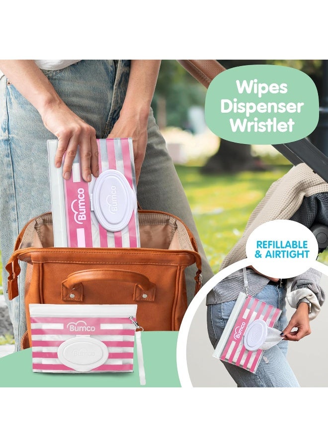 Baby Bum Brush Bumco Diaper Bag Wet Wipes Dispenser - Image 2