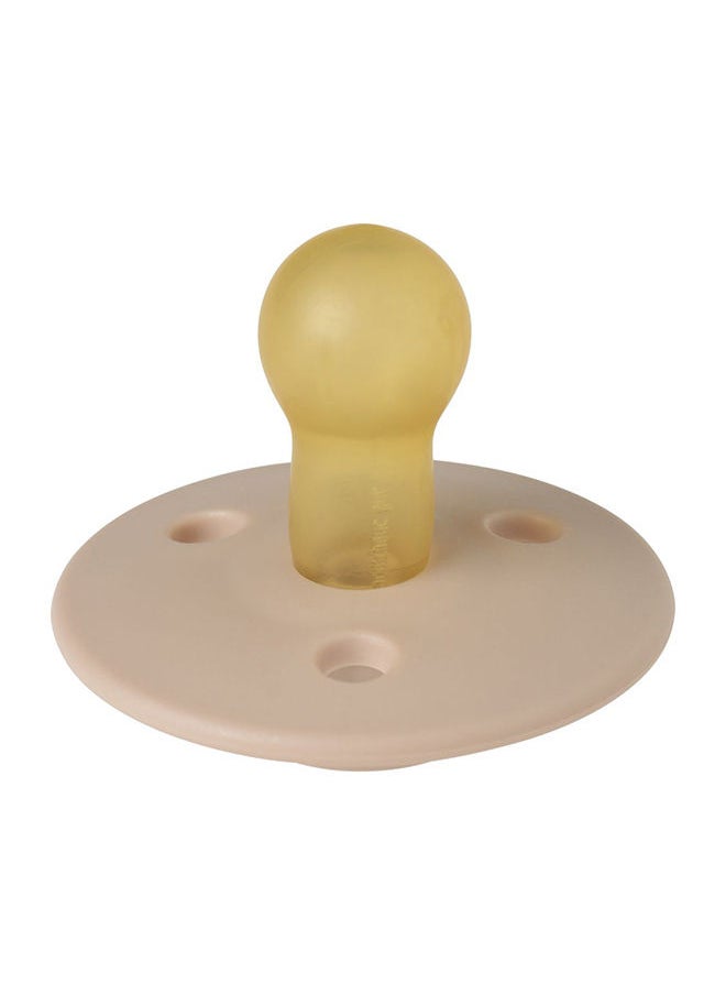 Mininor - Round Pacifier Latex 0M Soft Rabbit - Image 1