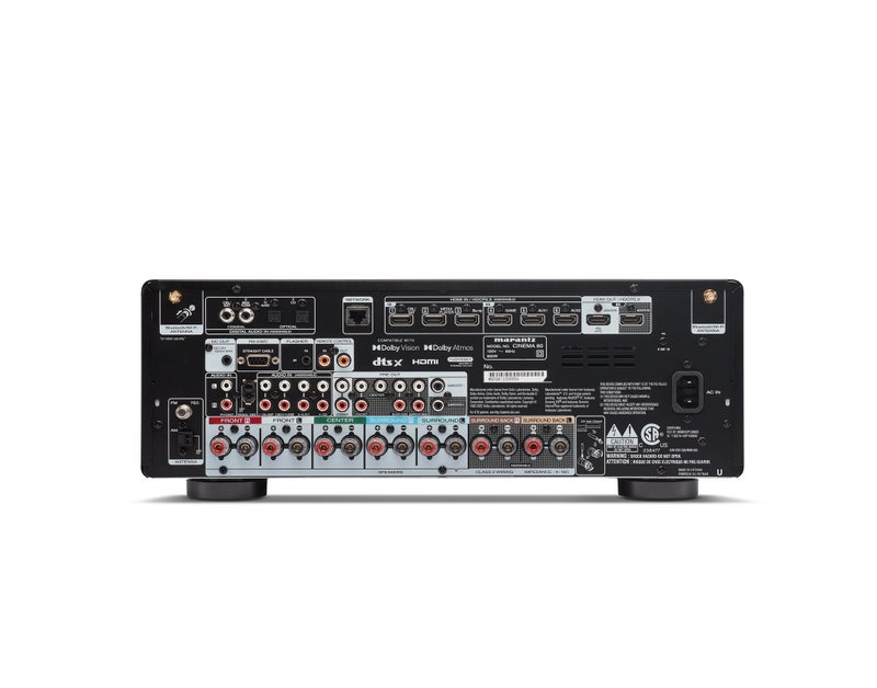 Marantz CINEMA 60 Premium 7.2‑Channel 100W 8K AV Receiver with Dolby Atmos, DTS:X, HEOS™, and 6 HDMI Inputs – Black - Image 4