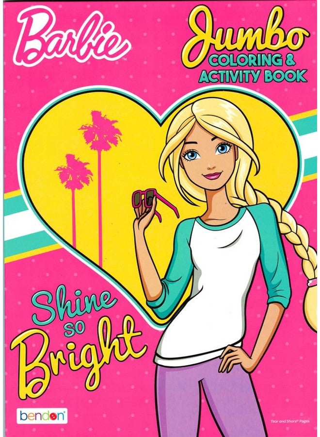 Bendon Barbie Coloring Books Activity Super Set Bundle with Imagine Ink Coloring Book, Stickers and More (Barbie Party Supplies) - Image 2
