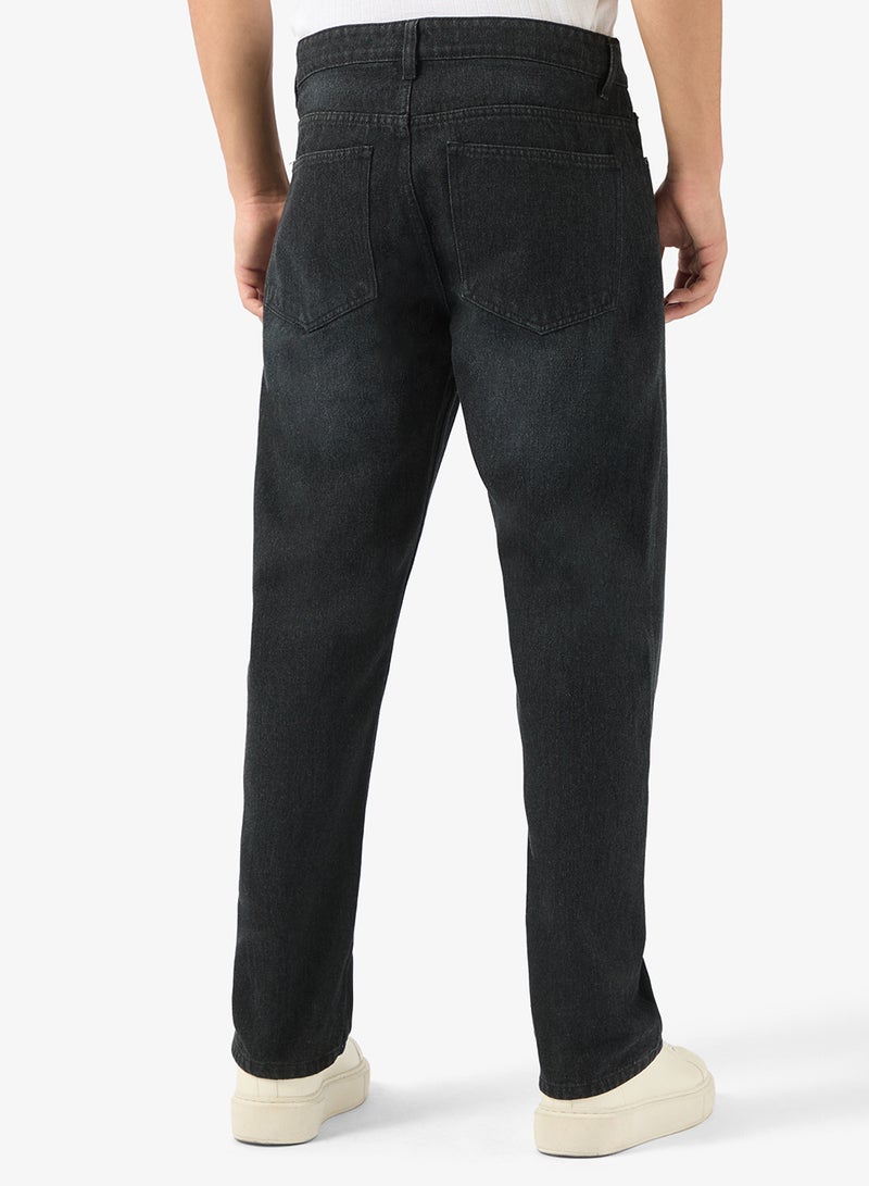 سفنتي فايف جينز بقصة مستقيمة - Image 3