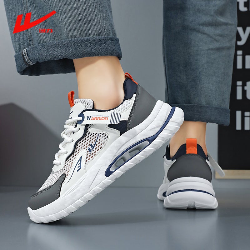 Pull Back Breathable Dad Shoes Men'S Casual New Shoes Khaki Dark Green - Image 2