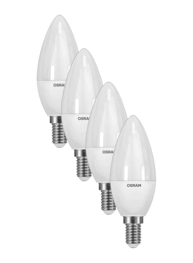 Osram LED Value E14 Classic B40 4.7W 2700K Warm White Frosted Non-Dimmable Energy-Saving LED Bulb - Image 1