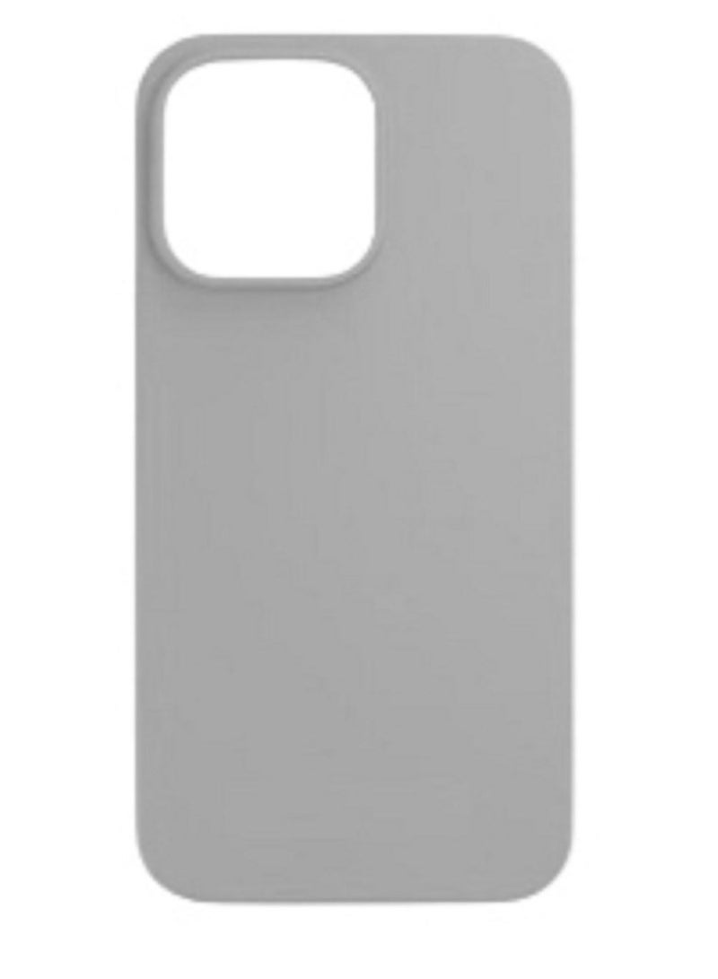 IAF Soft and Flexible Silicone case for iphone 15 pro Dark Grey - Image 1