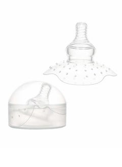 XiuWoo Nipple Shield,Premium Contact Nippleshield, Assist Perfect for Nursing Mothers with Inverted  Sore Nipple with Carrying Case for Breastfeeding Mothers, Non-Toxic, Made Without BPA  - Image 1