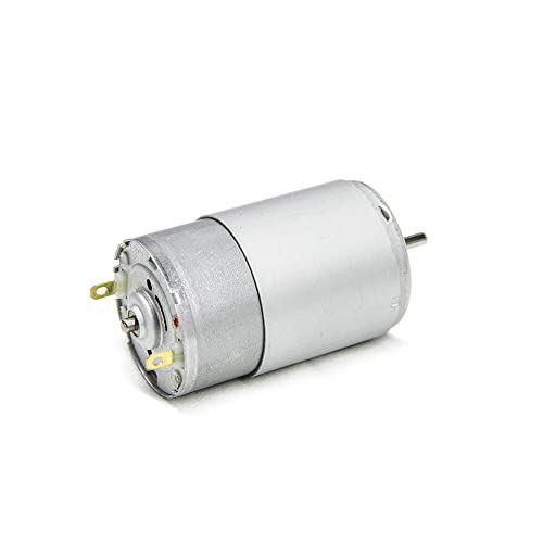 HUMSER Small 18V 6000 RPM Dc Motor (Silver) - Image 2
