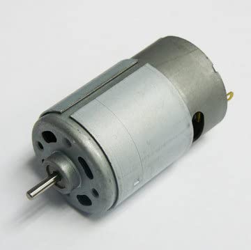 HUMSER Small 18V 6000 RPM Dc Motor (Silver) - Image 3