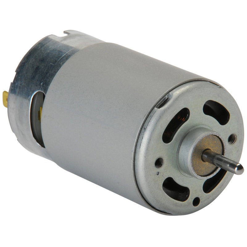 HUMSER Small 18V 6000 RPM Dc Motor (Silver) - Image 4
