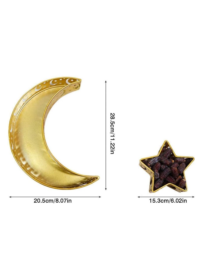 هايلاند 2 قطعة شكل نجمة القمر عيد رمضان  - Image 2