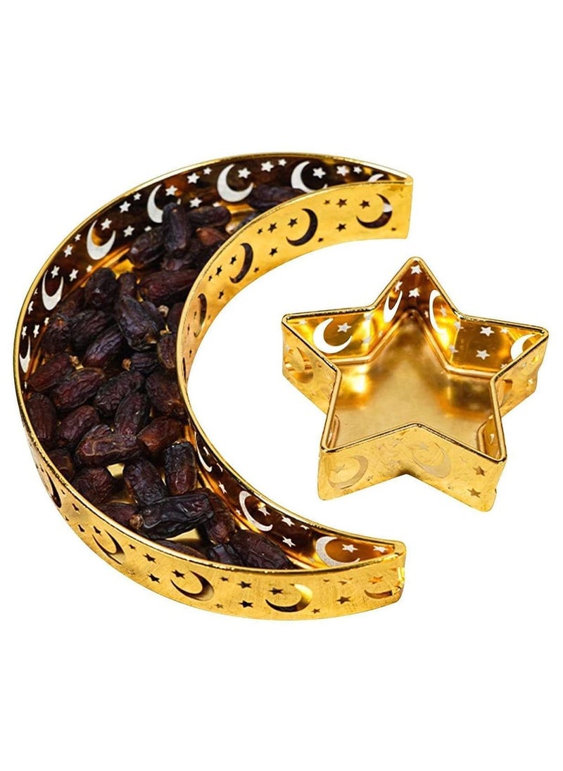 هايلاند 2 قطعة شكل نجمة القمر عيد رمضان  - Image 1