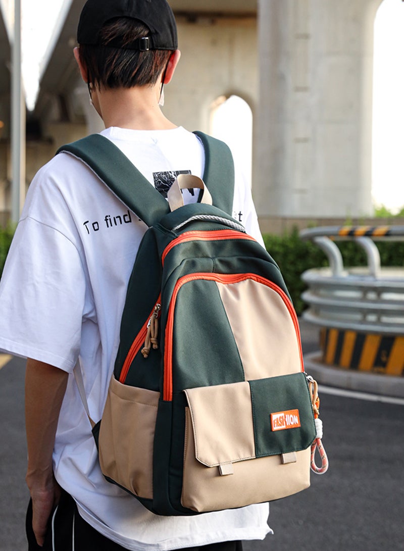 شاربدو محمول حقيبة مدرسية ذكر طالب جامعي كمبيوتر محمول حقيبة سفر - Image 5