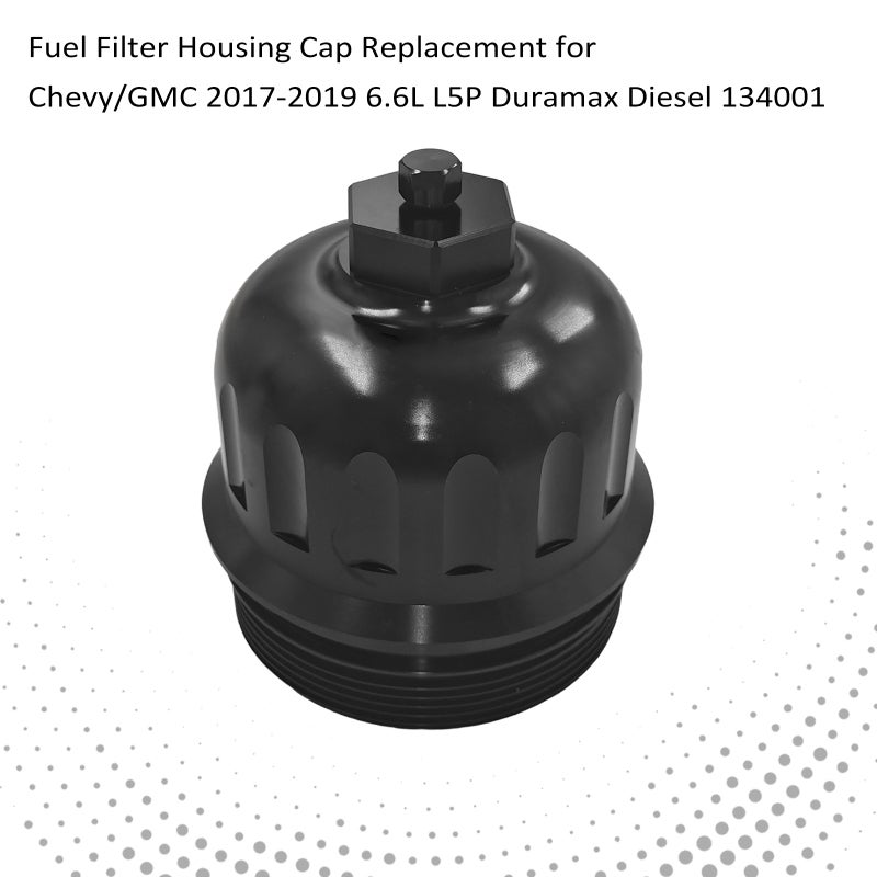 Fuel Filter Housing Cap Replacement for Chevy/GMC 2017-2019 6.6L L5P Duramax Diesel 134001 - Image 2