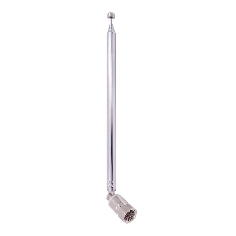 Fancasee FM Antenna Telescopic 75 Ohm Screw F Type Male Plug Jack Connector Adapter FM Radio Antenna for AV Stereo Receiver Home Theater Amplifier System Indoor Outdoor - Image 5
