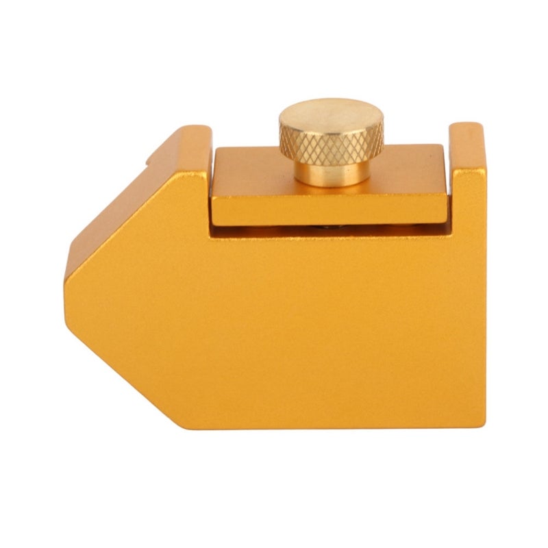 Aluminum Alloy Ruler Locator for Steel Rulers 30mm x 2mm - 45 Degree Line Scribe Guide - Adjustable Block for Woodworking - Image 5