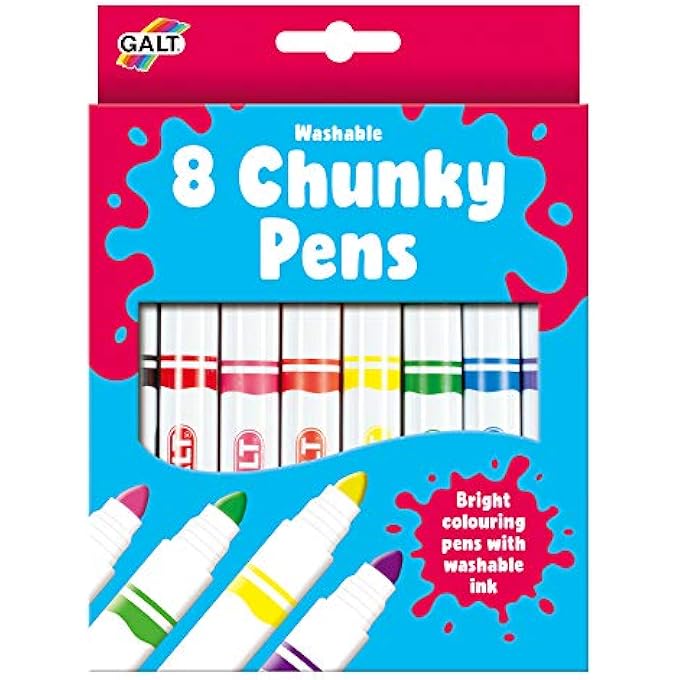 GALT TOYS CHUNKY PENS WASHABLE - Image 1