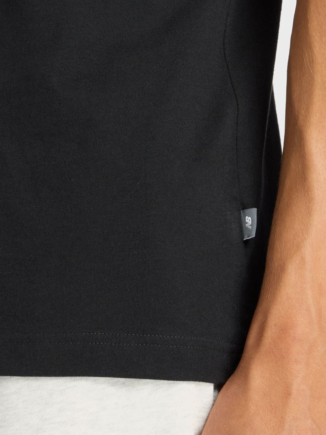 New Balance Black Graphic Print Cotton T-Shirt - Image 5