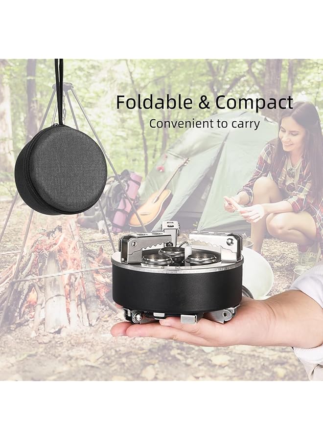 Generic 6800W Camping Gas Stove Folding 3 Burners Piezo Ignition Backpacking Stove Outdoor Cooking Stove Furnace For Camping Hiking Picnic Emergency  - Image 5