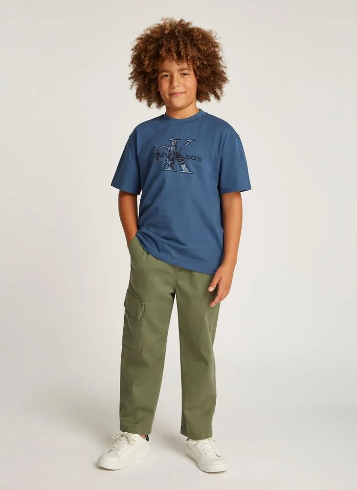 كالفن كلاين جينز Youth Graphic Logo T-Shirt
